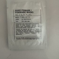 Hinoki Hand Pomade 30 Individual Packets 