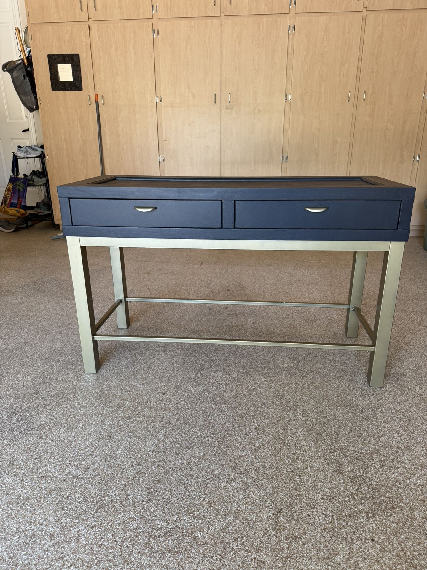 Black & Gold Console Table