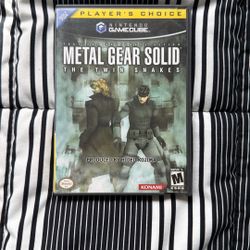 Metal Gear Solid Twin Snakes Gamecube