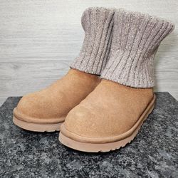 UGG Australia Womens Cambridge Knit Boots 10, Shearling Winter Shoes