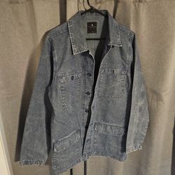 Junk Food Clothing Size M Jean Jacket Button Up