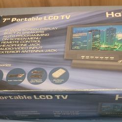 New 7" Portable TV Only $25