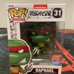 TMNT Raphael Funko Pop Exclusive #31 Eastman And Laird Teenage Mutant Ninja Turtles 