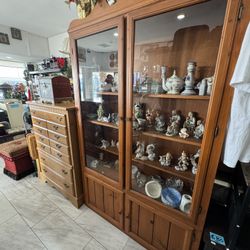 Wooden Cabinet 82Hx49Wx12D