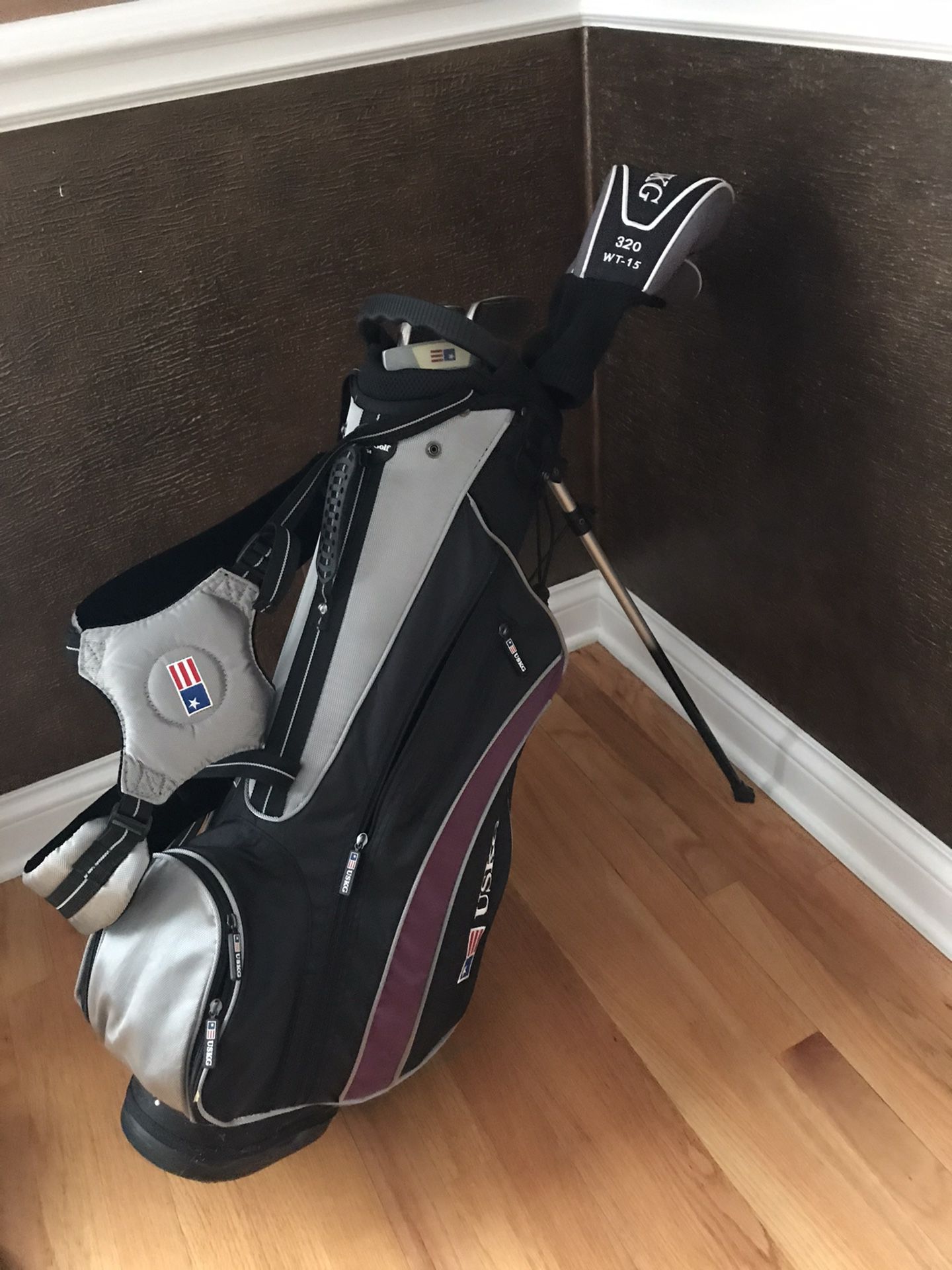 USKG UL 54 golf set with bag and 6 clubs