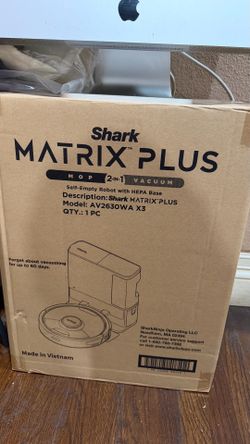 Shark Matrix Plus 2 In 1. Mop & Vacuum Sealed. Brand New