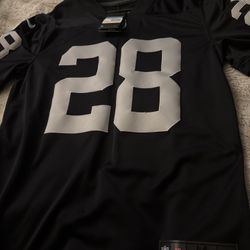 Josh Jacob’s 28 Medium Black raiders Jersey Brand New With Tags