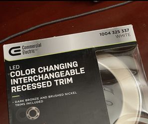 Led Recessed Light Trim