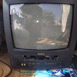 Symphonic 13' TV with built in VCR - Early 80s