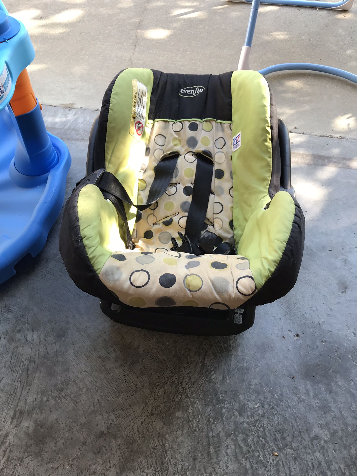 Infant car seat and carrier