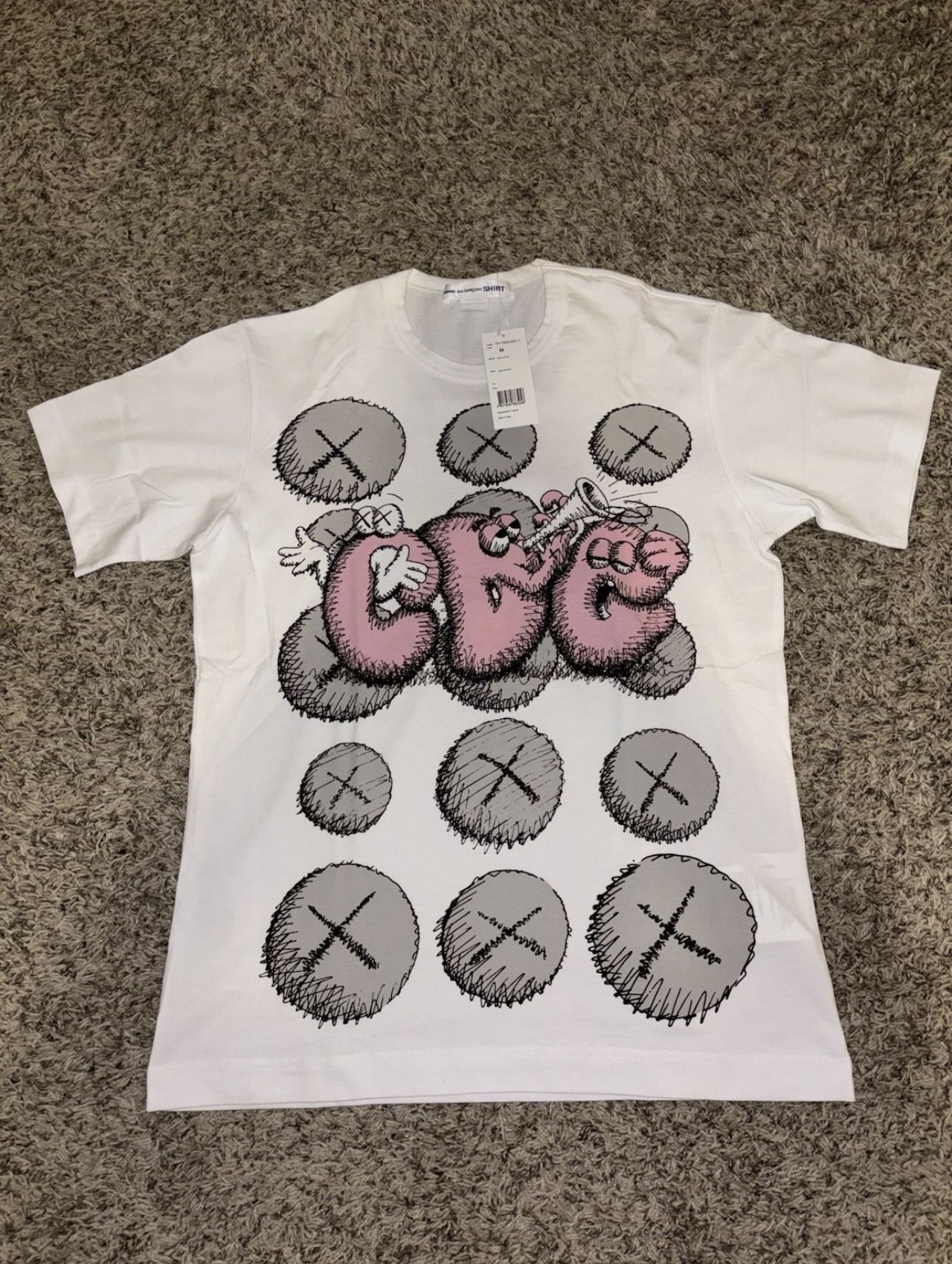 CDGxKAWS tee Men M