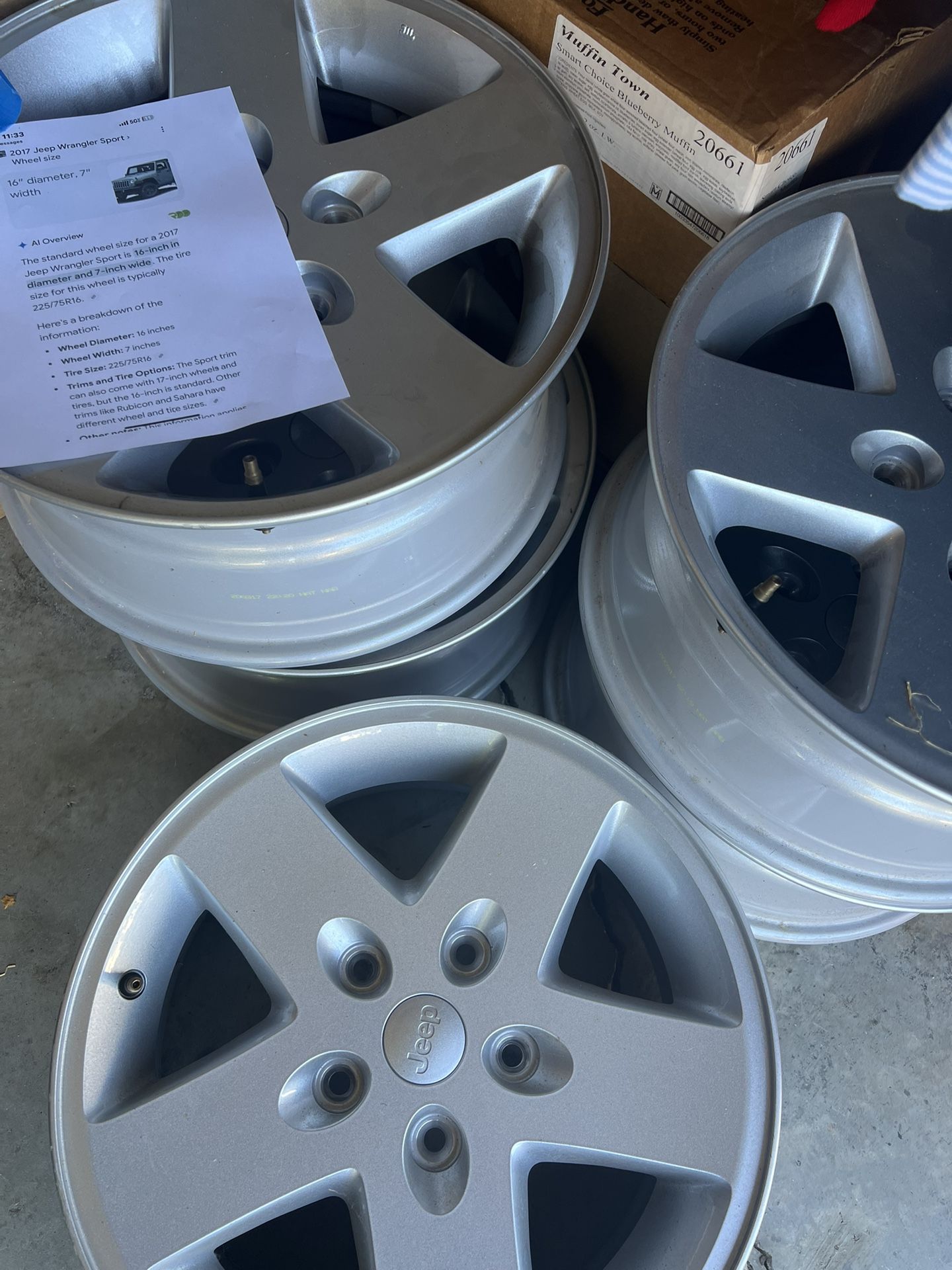 Wheels / Set Of 5