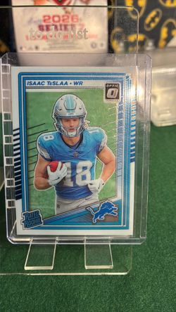 Isaac TeSlaa Donruss Optic Rated Rookie Card