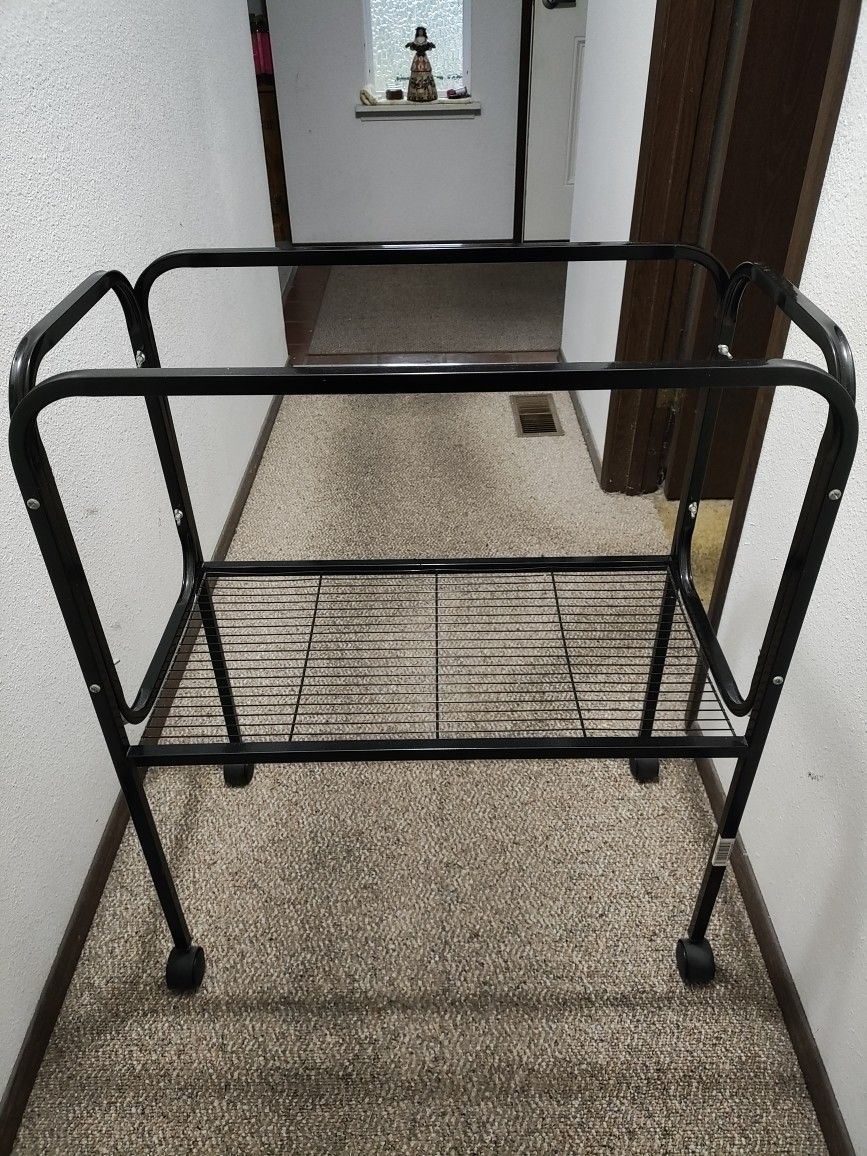 Bird Cage/Animal Cage Stand. Like New