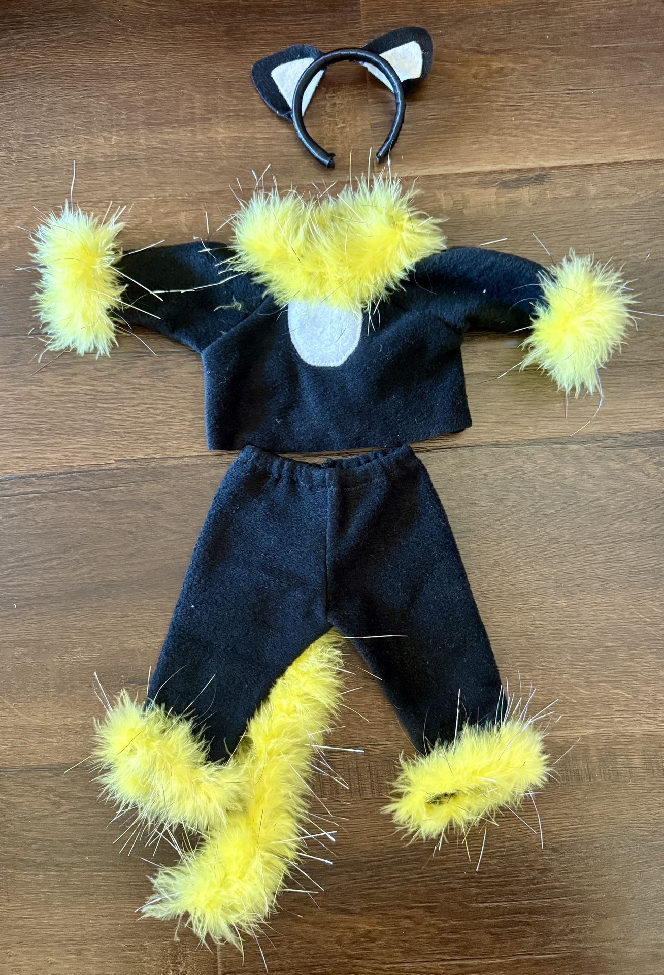 Handmade American Girl Doll Kitty Halloween Outfit