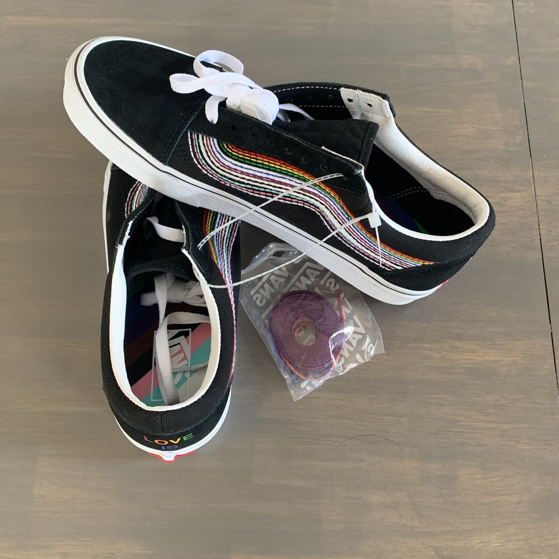 Vans Old Sokol Love Is Love Rainbow Pride Skate Sneaker