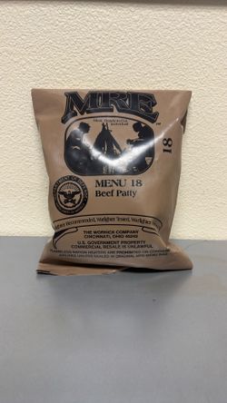 Meals Ready To Eat "MRE's"