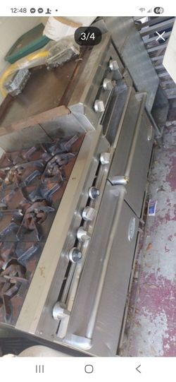 Gas stove and duel oven
