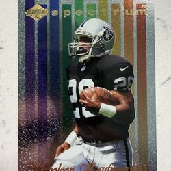 1998 Collector's Edge Spectrum Napolean Kaufman Oakland Raiders #18 of 25