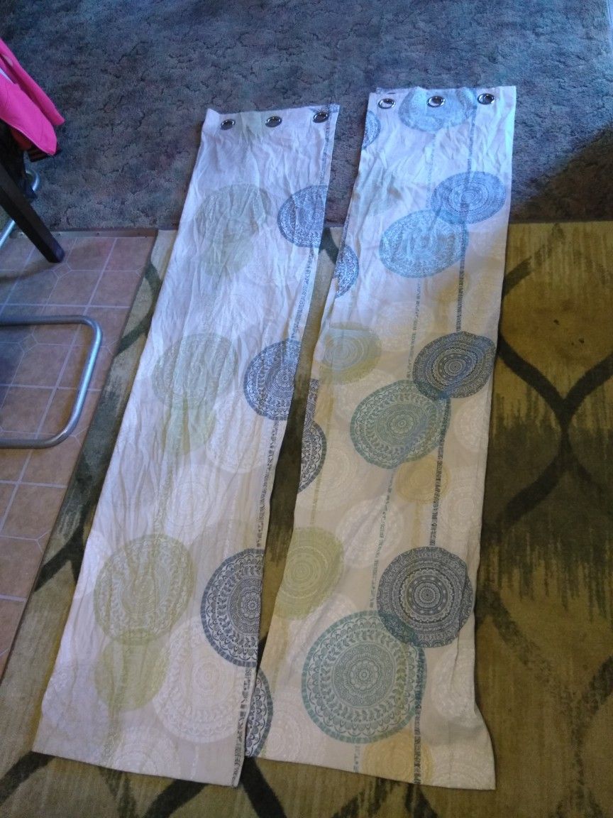 Long brand new curtains