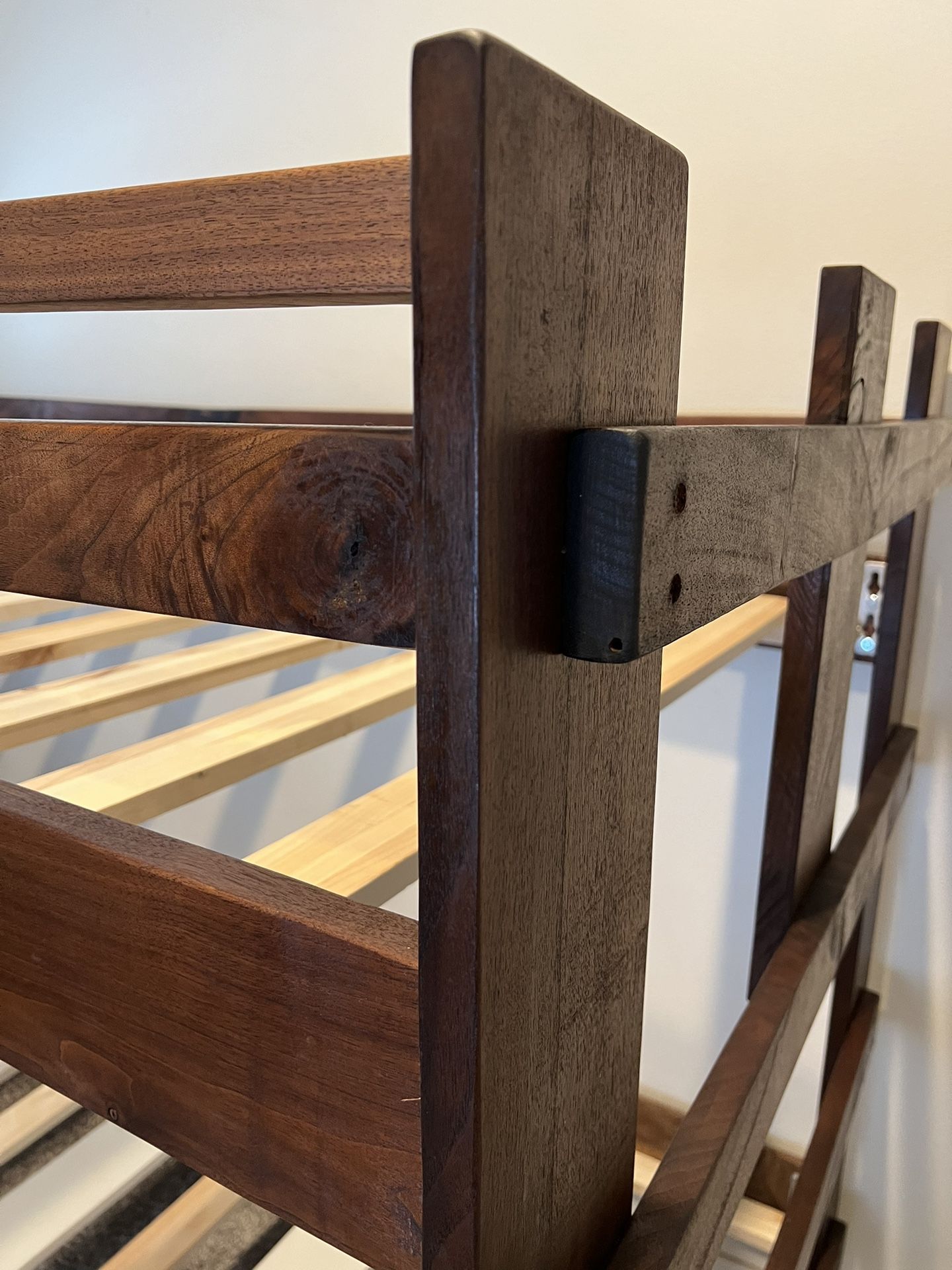 Solid Wood Bunk Bed Twin 