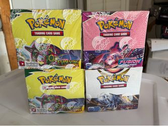 Pokemon Booster Boxes sealed
