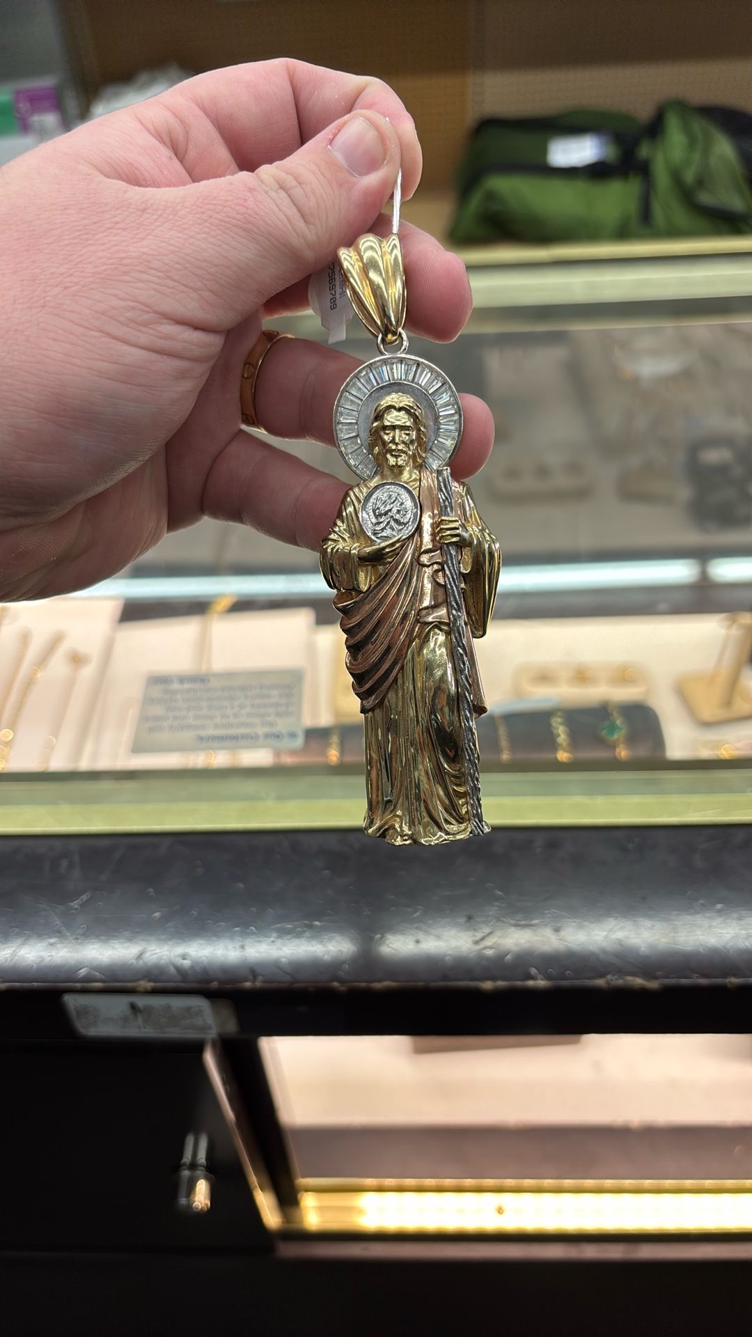 Large 70.4 Gram 14k San Judas Pendant