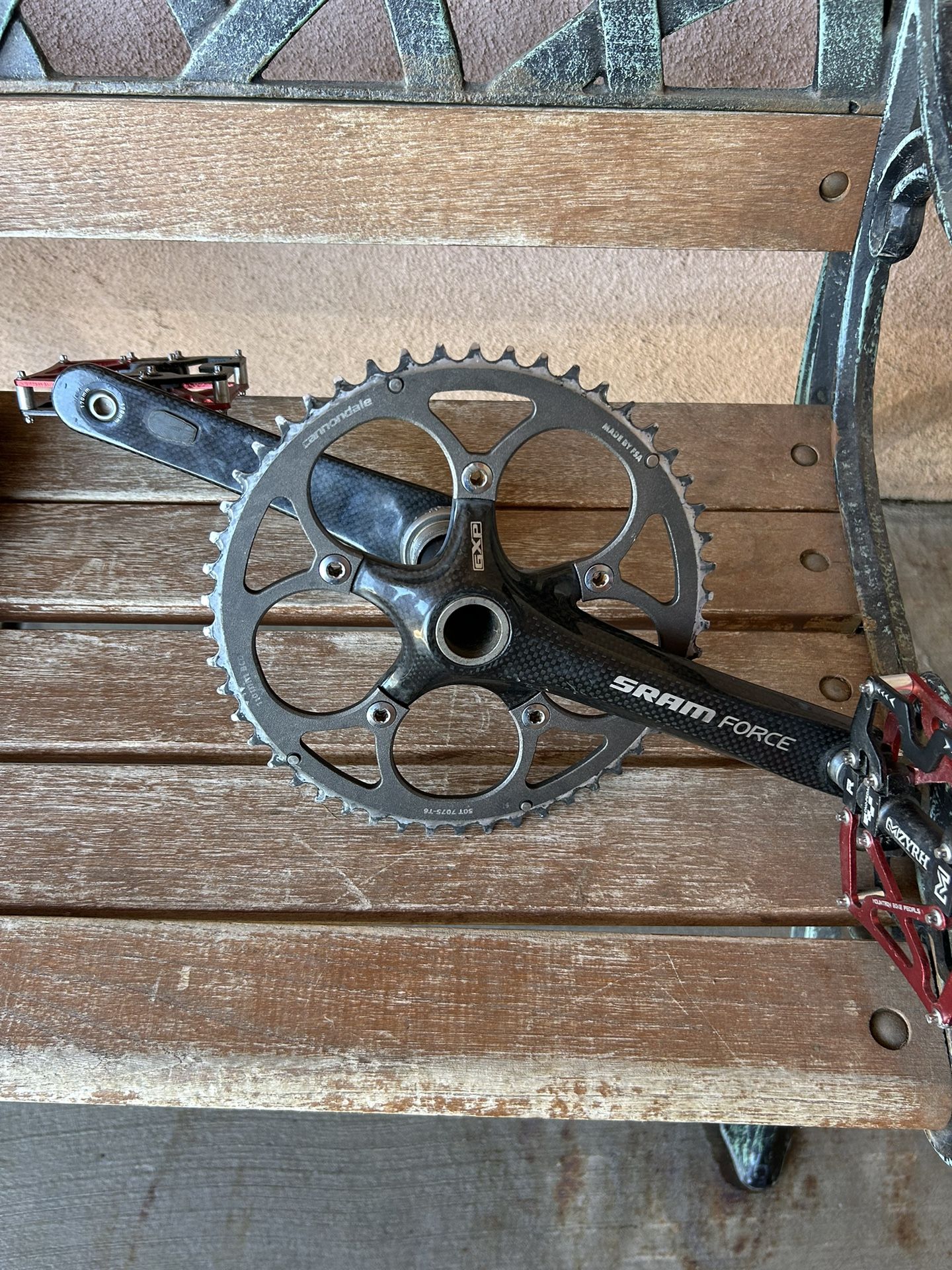 SRAM Carbon Fiber Fixie Cranks 