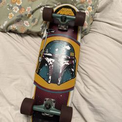 Santa Cruz 2014 boba fett cruiser skateboard