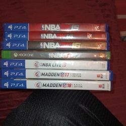 PlayStation 4 Games And One Xbox One Game