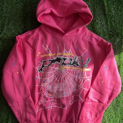 Spider Hoodie “P*NK”