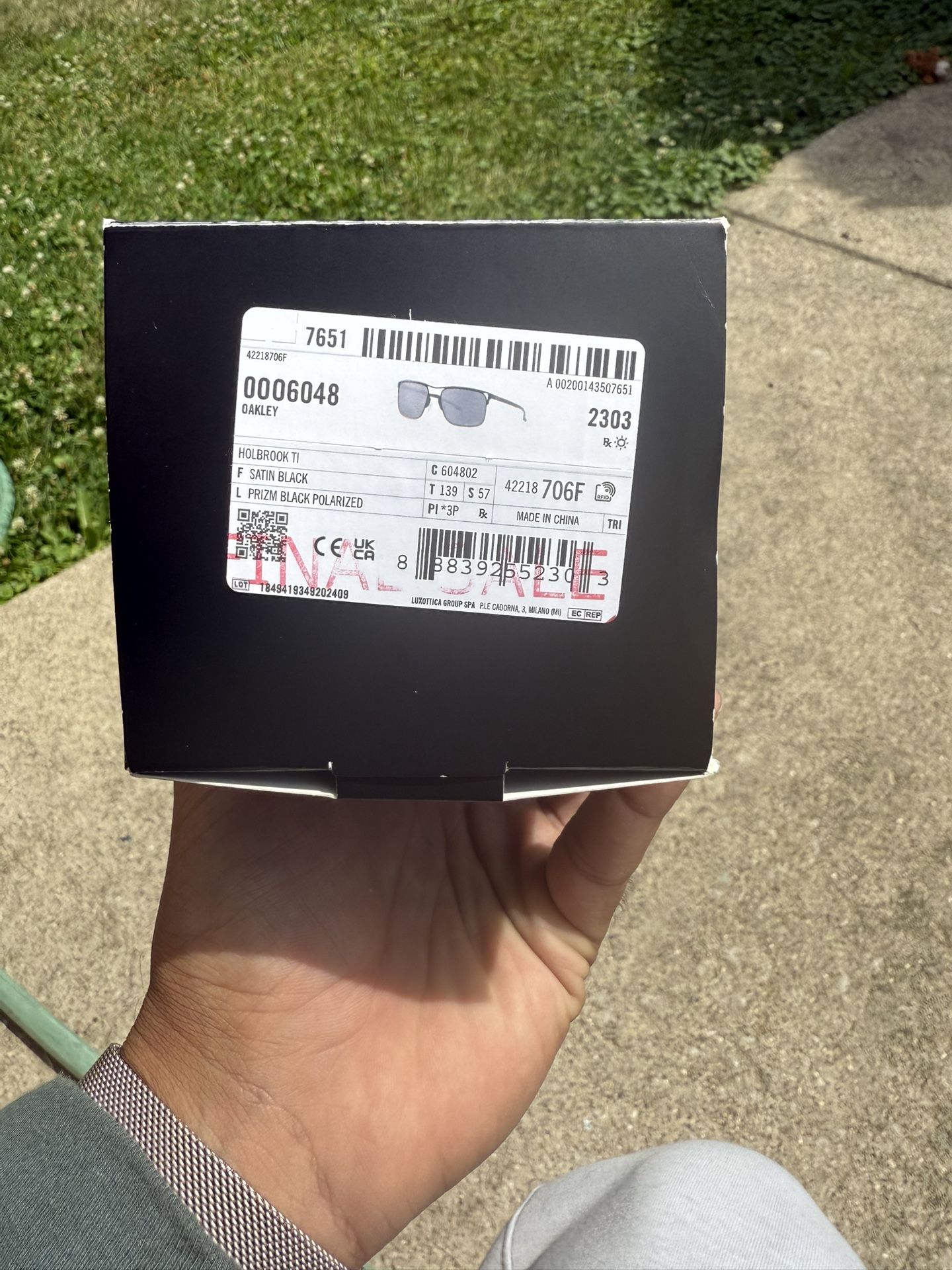 Oakley Holbrook Ti