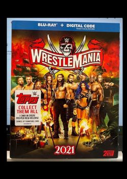 WWE WrestleMania 37 Bluray