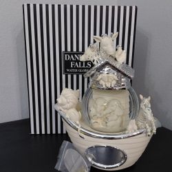 Thing's Remembered Noah's Ark Wind Up Musical Snow Globe