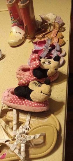 Kids Girls Shoe Lot Mixed Sizes
