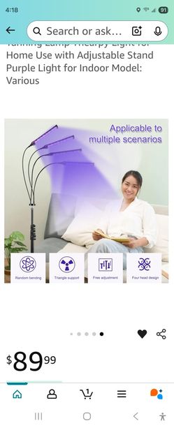 Floor Light Lamp Multi Colors