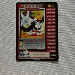 Android 19 Recalled Dragon Ball Z Trading Card