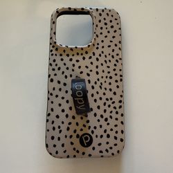Loopy Phone Case “Mocha Dots” (16 Pro)