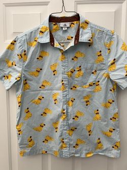 Disney UP ‘Dug’ Button Short Sleeve Shirt