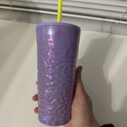 OBO Lavender Iridescent Starbucks Tumbler