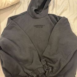 Black Essentials Hoodie