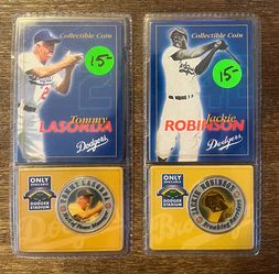 Los Angeles Dodgers collectible coins - Stadium Give-away