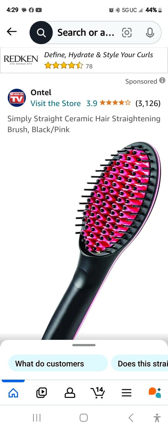 Simply Straight Ceramic Hair Straightening