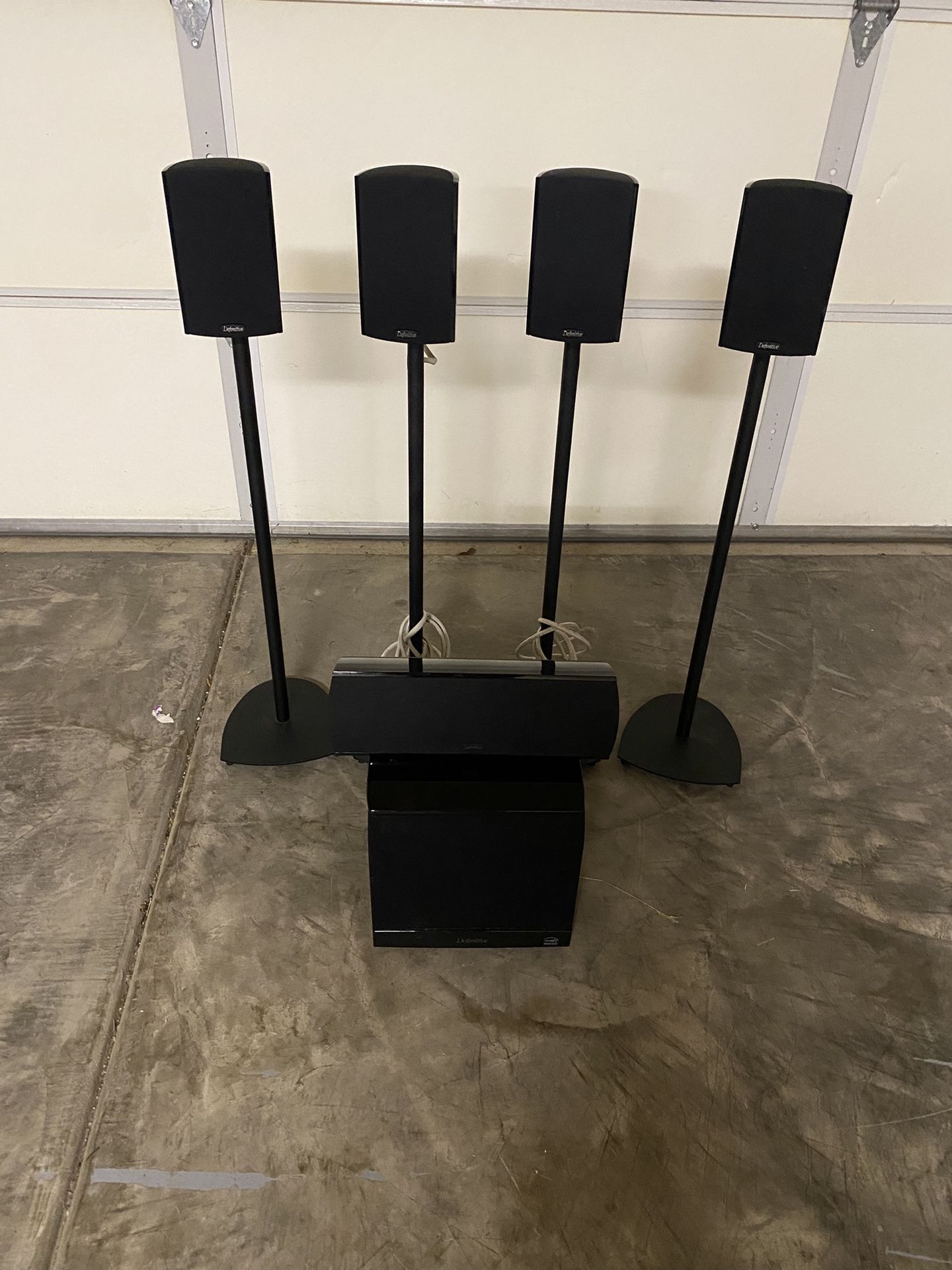 Definitive Technology 5.1 Setup
