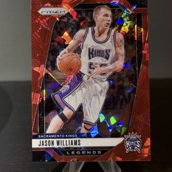 #287 Jason Williams 2024-25 Panini Prizm - Prizms Red Ice