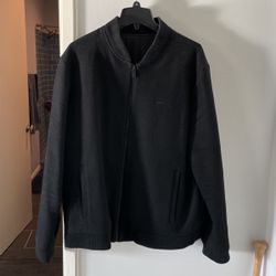 Calvin Klein Letterman’s Jacket Black