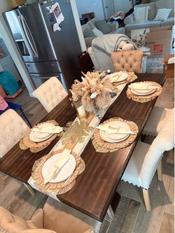 Dining table- Sturdy Wood