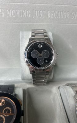 Movado Masino Chronograph 40mm Wristwatch 