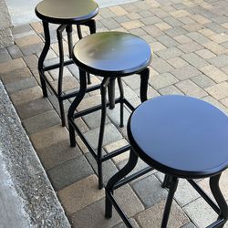 Bar stools - set of 3