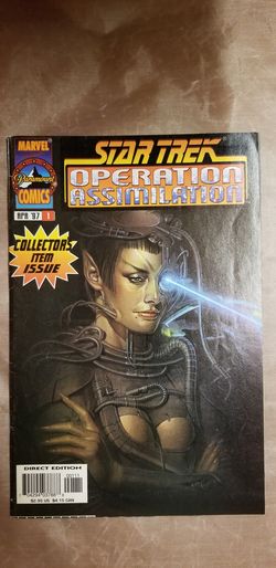 2 Star Trek Comic Combo # 1 ( about 7.0 to 8 for grade.)